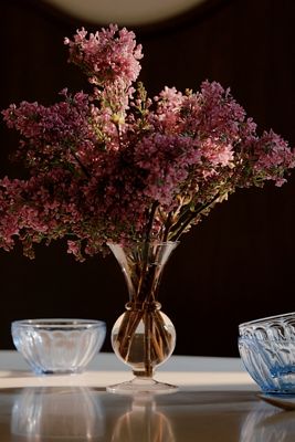 Claire Clear Glass Bud Vase