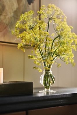 Claire Clear Glass Bud Vase