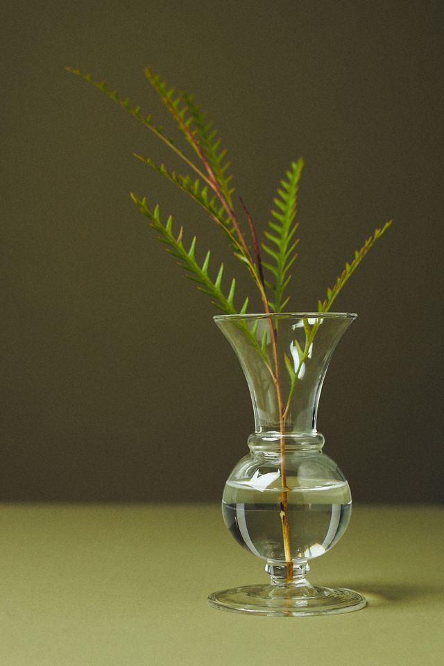 Claire Clear Glass Bud Vase #3