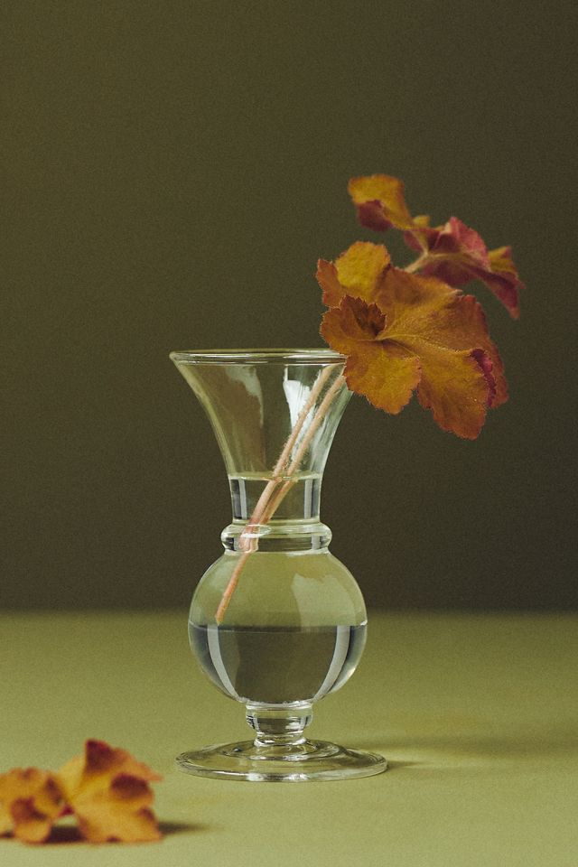 Claire Clear Glass Bud Vase #4