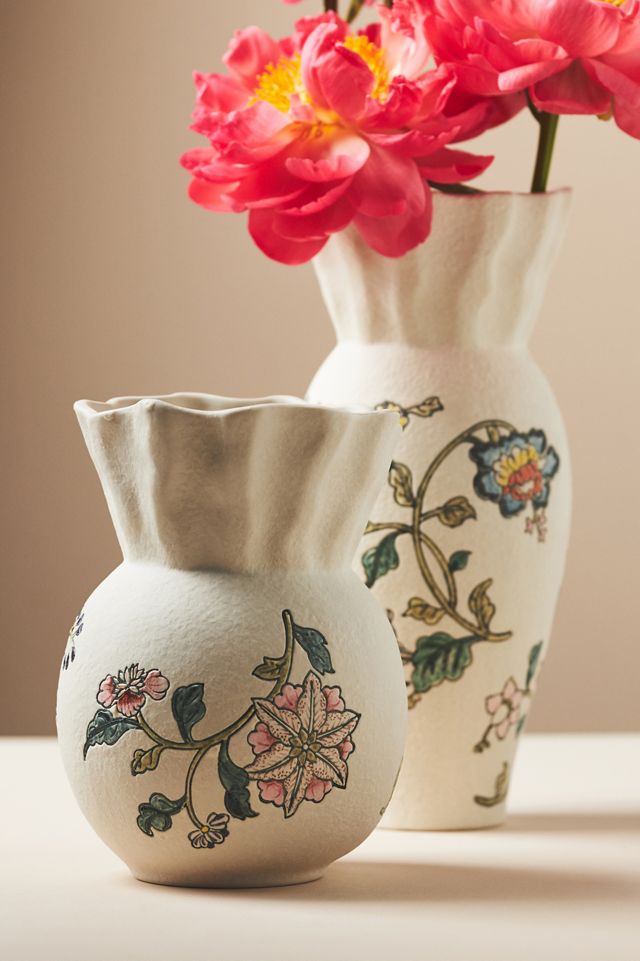 Mio Handpainted Stoneware Vase #3