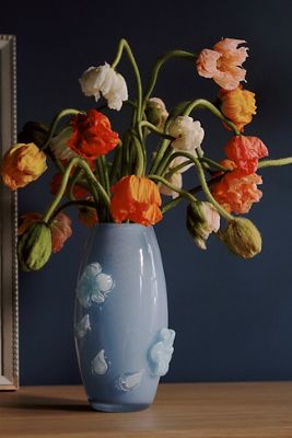 Nora Handmade Floral Glass Vase