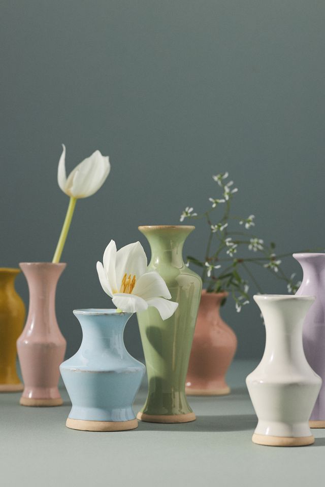 Rainbow Ceramic Bud Vase #1