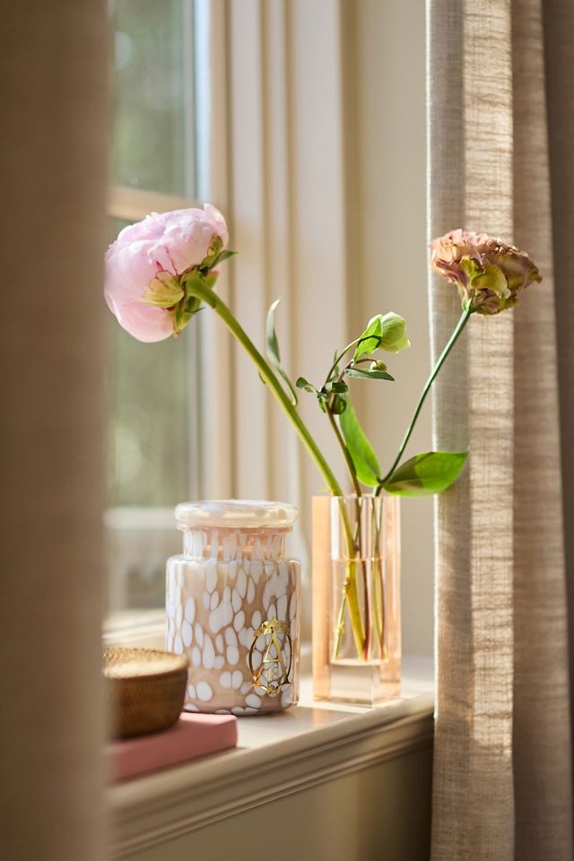 Cut Glass Stem Vase #1