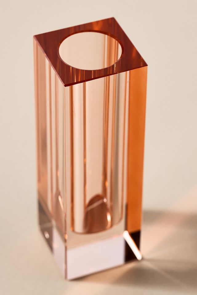 Cut Glass Stem Vase #3