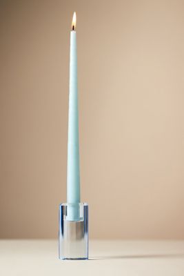 Modern Cut Glass Candle Holder