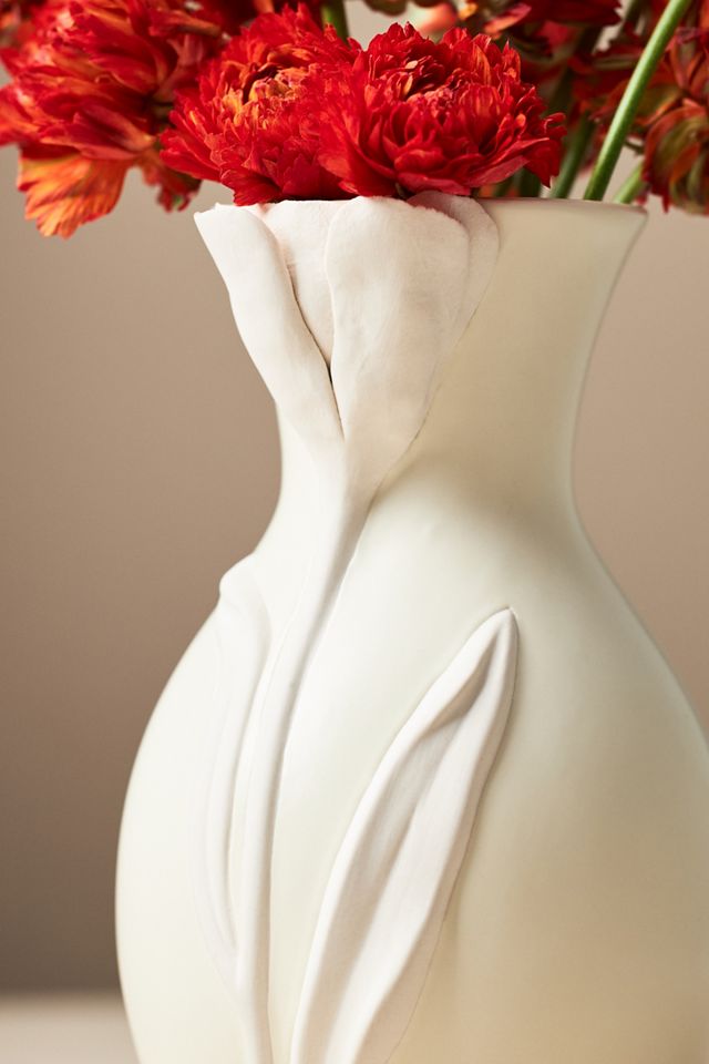 Tulip 3D Stoneware Vase #3