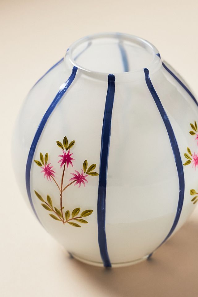 Joanne Floral Glass Vase #1