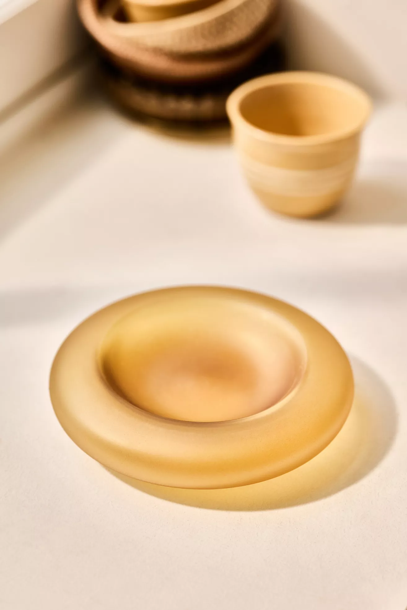 Hollow Glass Trinket Dish - thumbnail 5