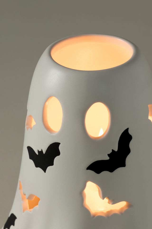 Ghost Ceramic Hurricane Candle Holder #9
