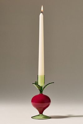 Veggie Glass Candle Holder