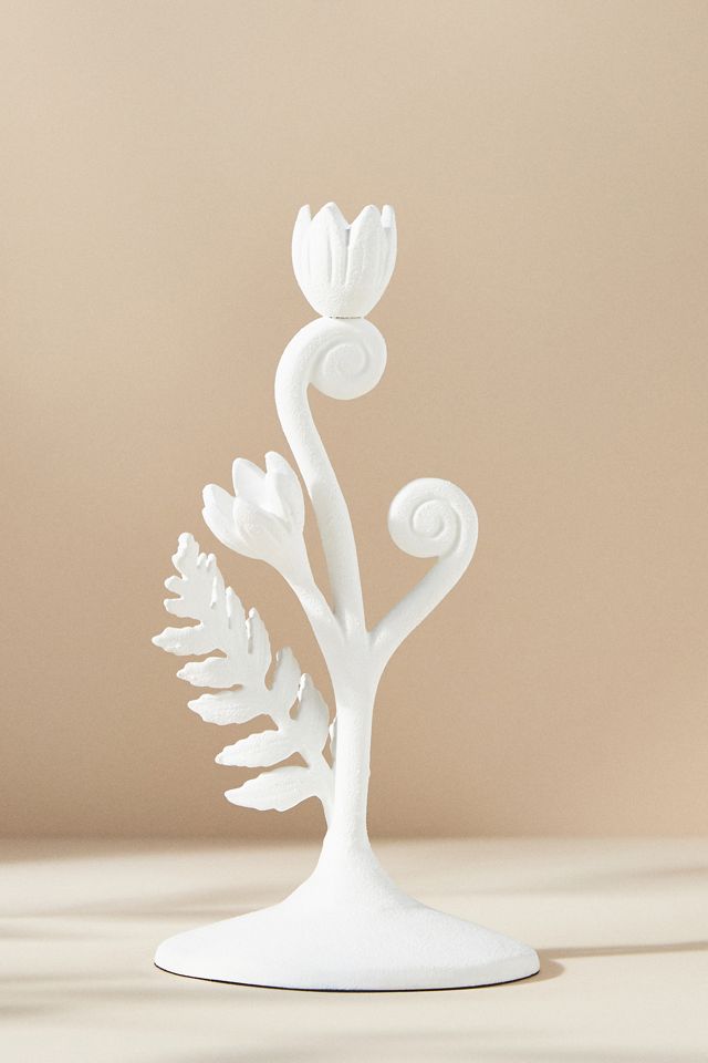 Fiddlehead Fern Taper Candle Holder #5