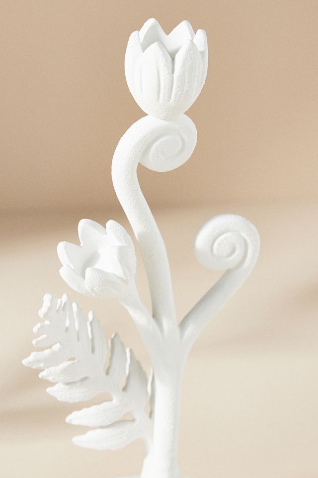 Fiddlehead Fern Taper Candle Holder #6
