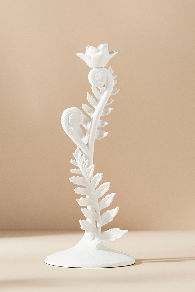 Fiddlehead Fern Taper Candle Holder #8