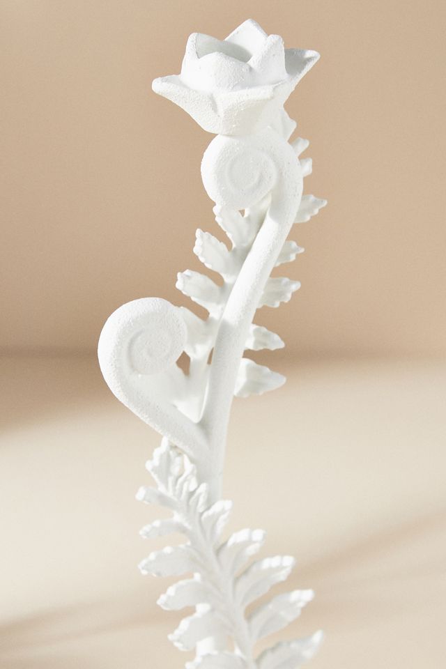 Fiddlehead Fern Taper Candle Holder #9