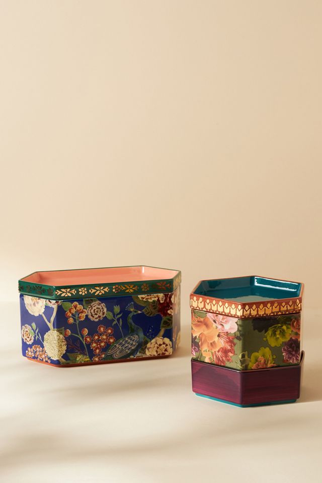 Lucca Ceramic Stacking Trinket Boxes #1