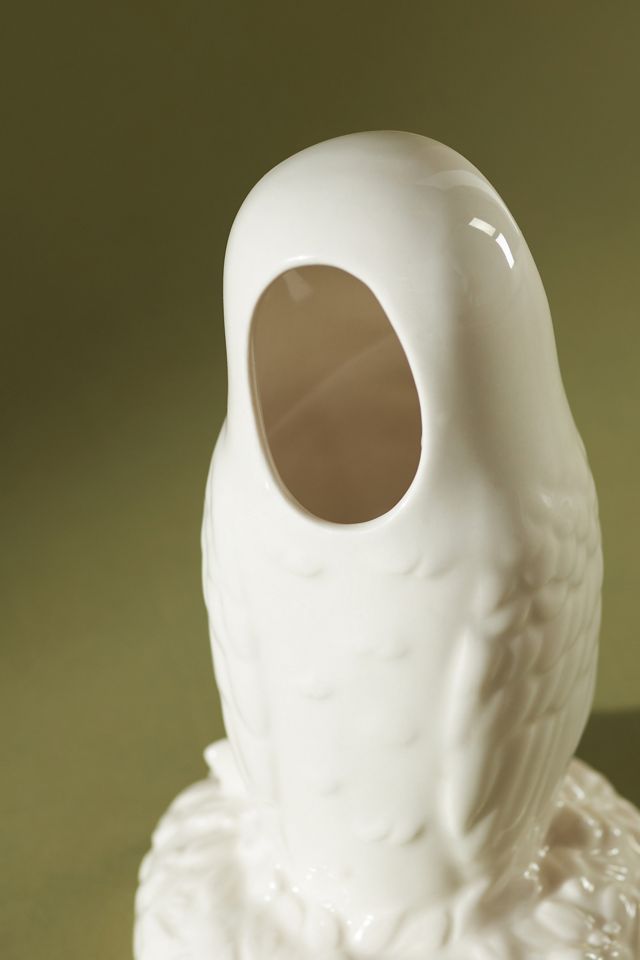 Winter White Creature Bud Vase #2
