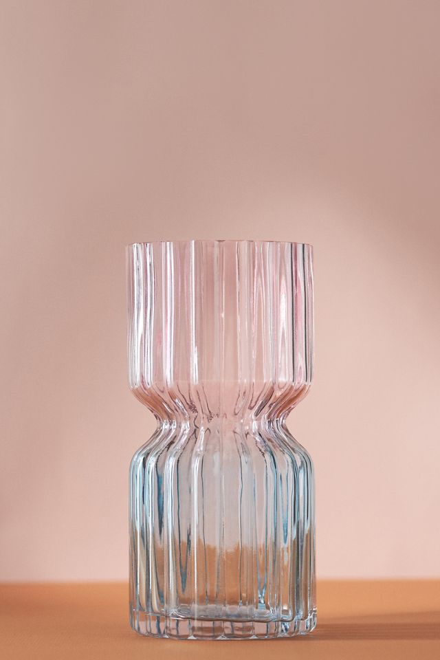 Colorblock Glass Vase #2