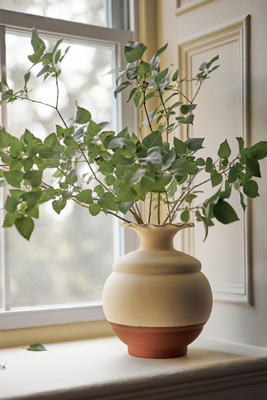 Petal Rim Colorblock Vase - Thumbnail 2