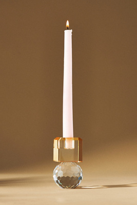 Cut Glass Candle Holder product page