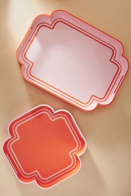 Lacquered Serving Tray