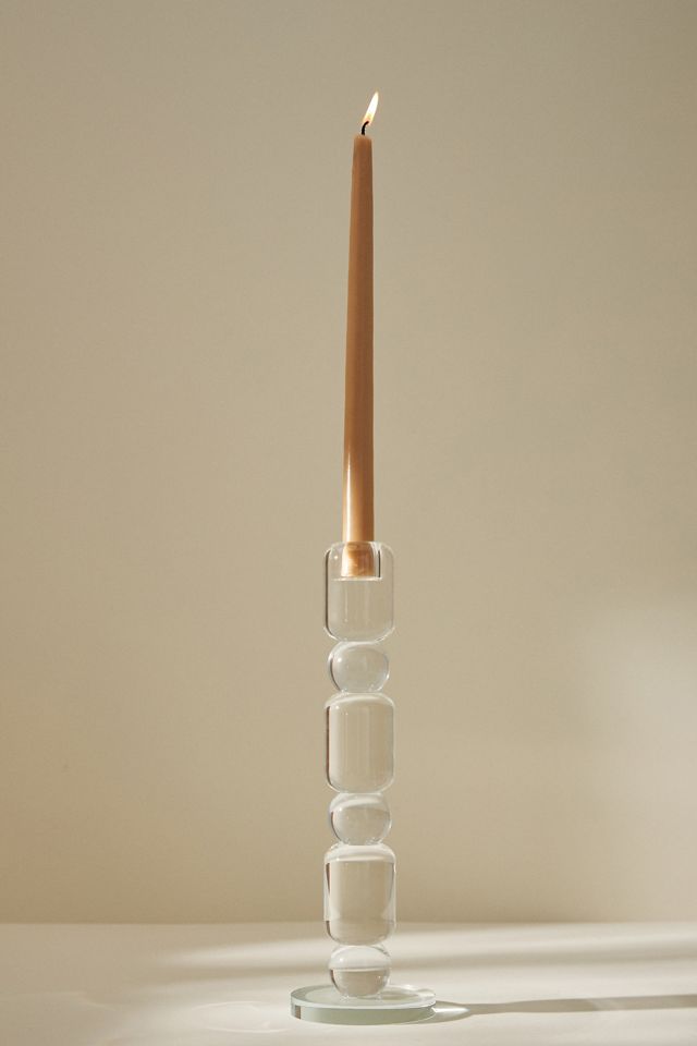 Louisa Crystal Glass Candle Holder #2