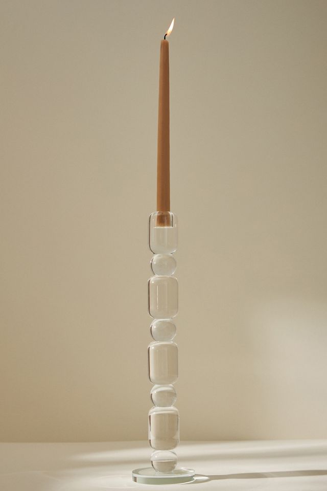 Louisa Crystal Glass Candle Holder #3