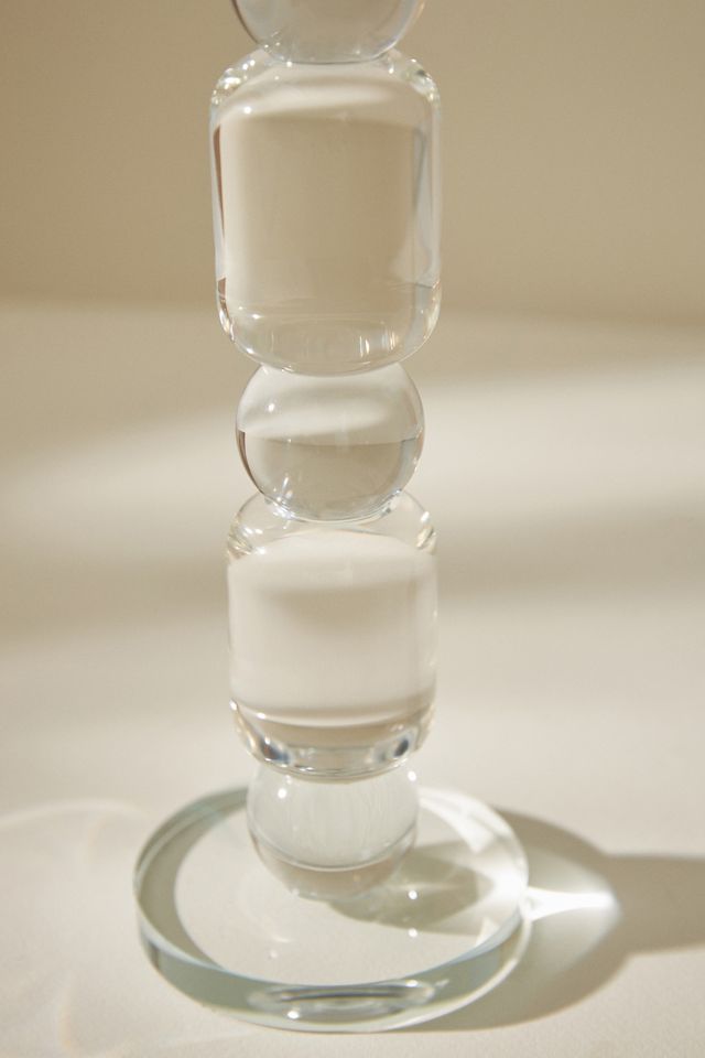 Louisa Crystal Glass Candle Holder #4