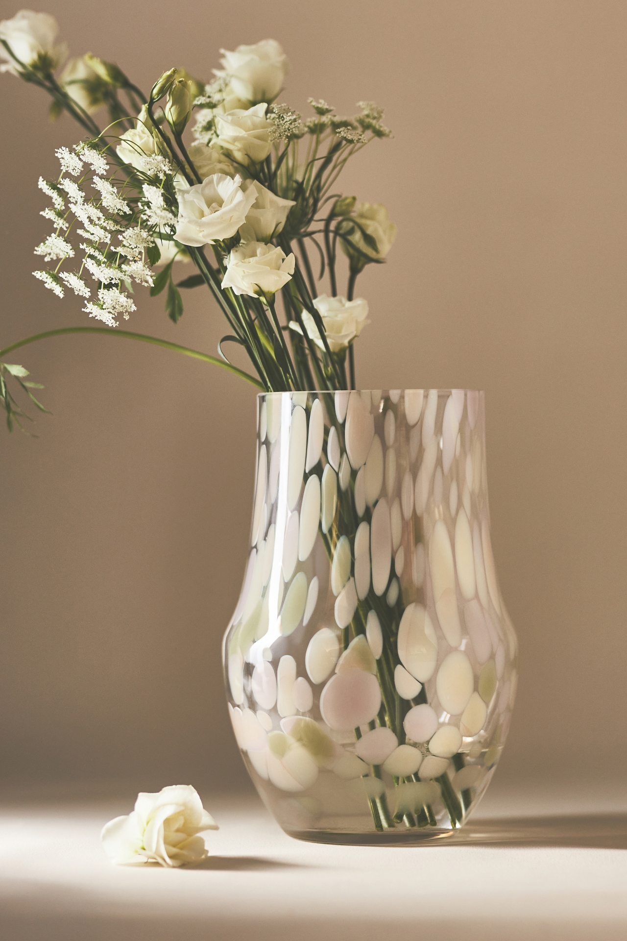 Brushstroke Glass Vase