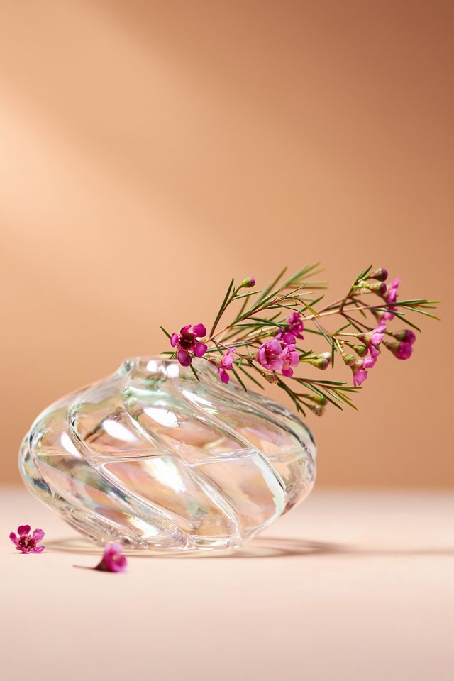 Corinne Twisted Glass Vase #1