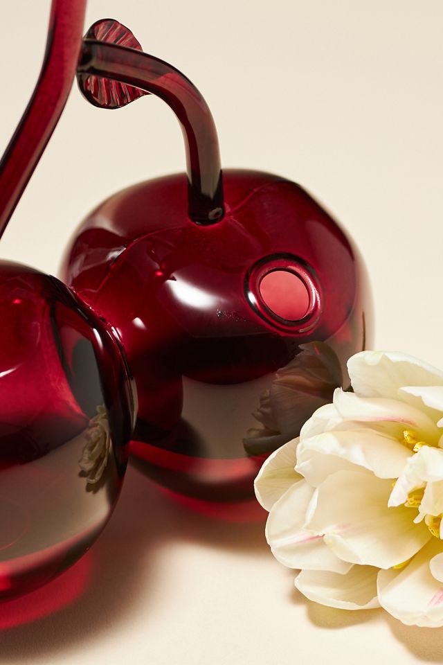 Summer Fruit Bud Glass Vase #3