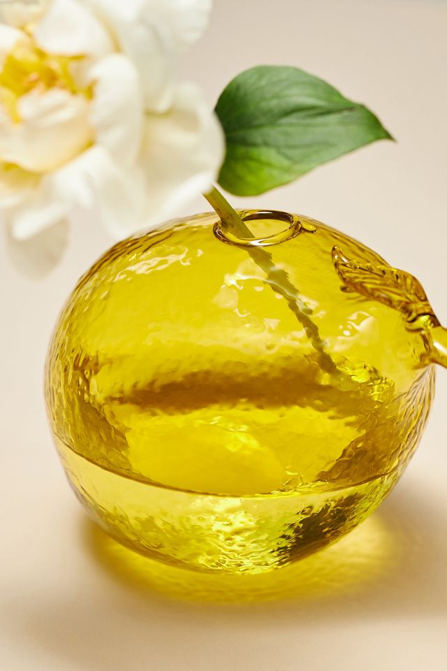 Summer Fruit Bud Glass Vase #2