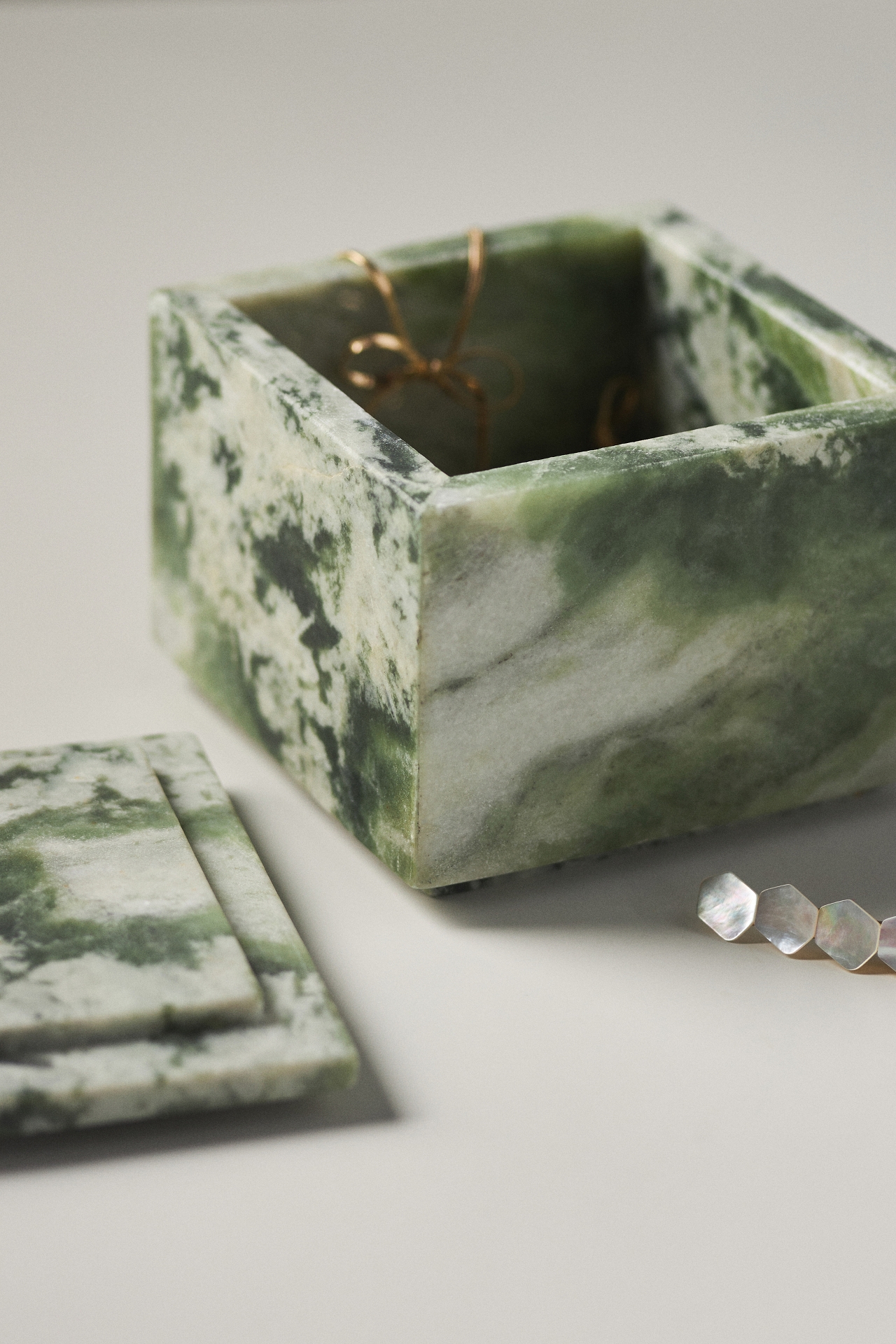 Marble Jewelry Box