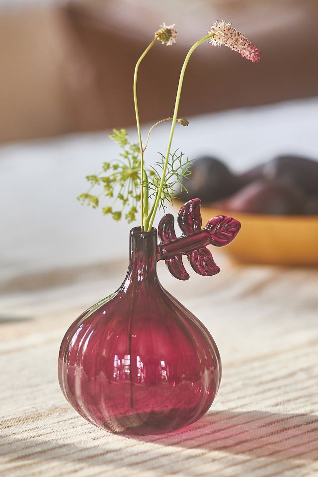 Harvest Glass Bud Vase #1