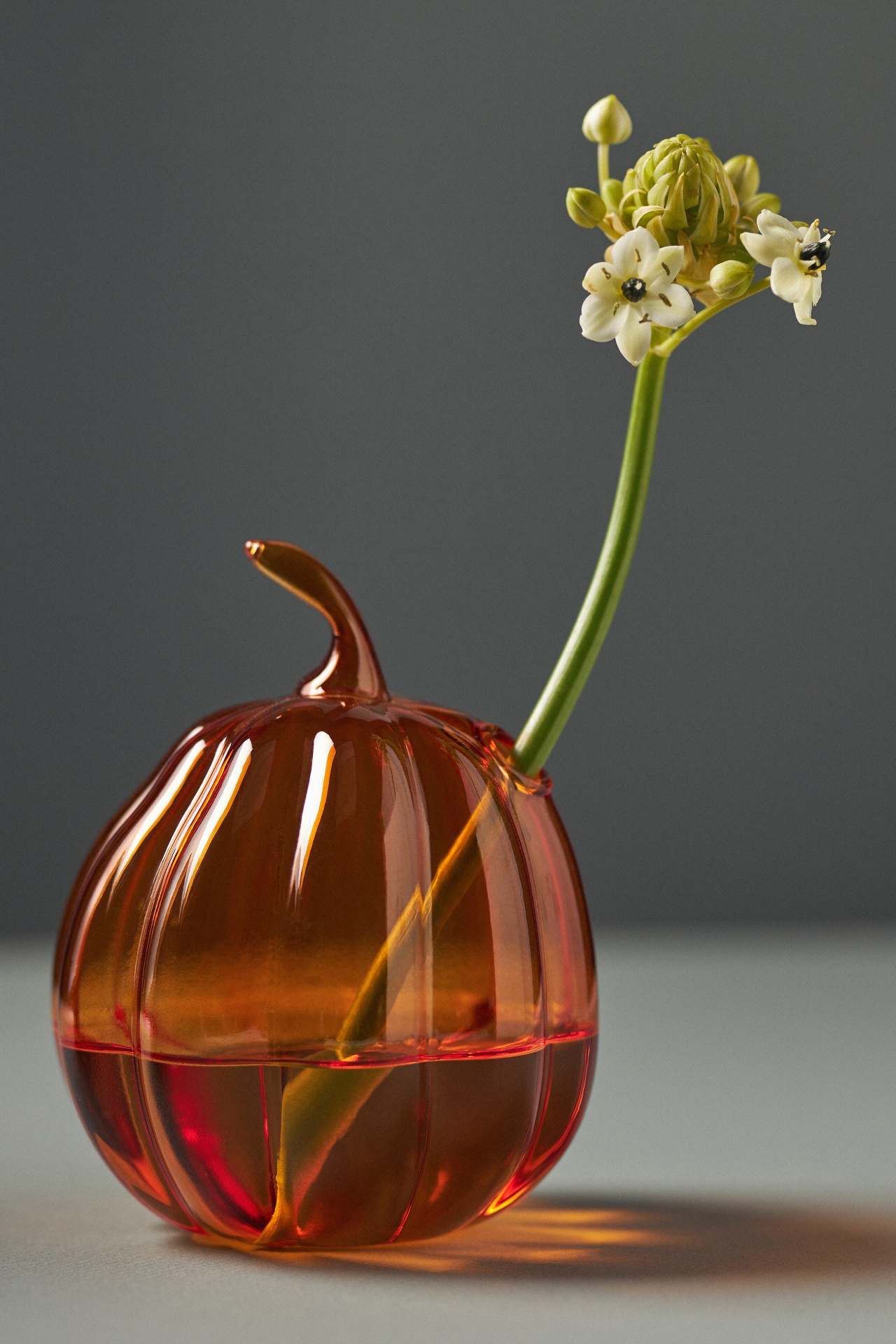 Harvest Glass Bud Vase