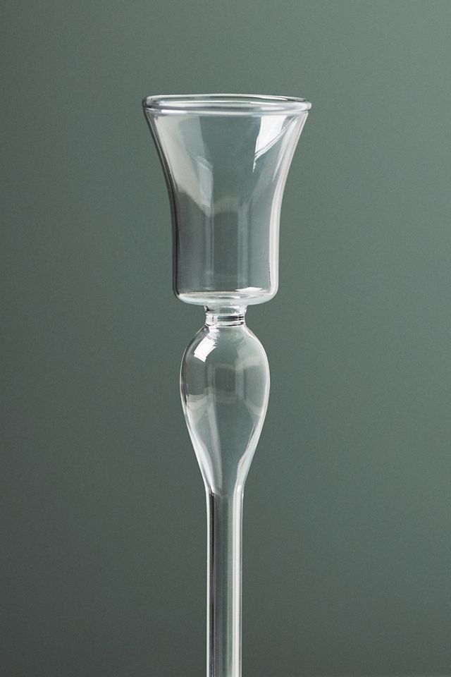 Rylee Borosilicate Glass Candlestick #3