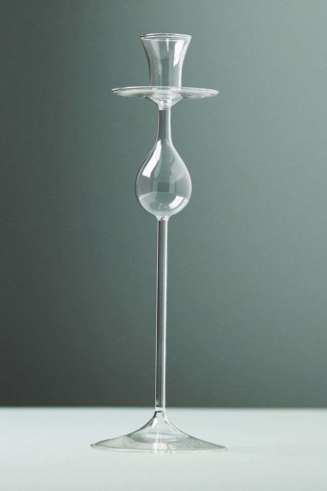 Rylee Borosilicate Glass Candlestick #4
