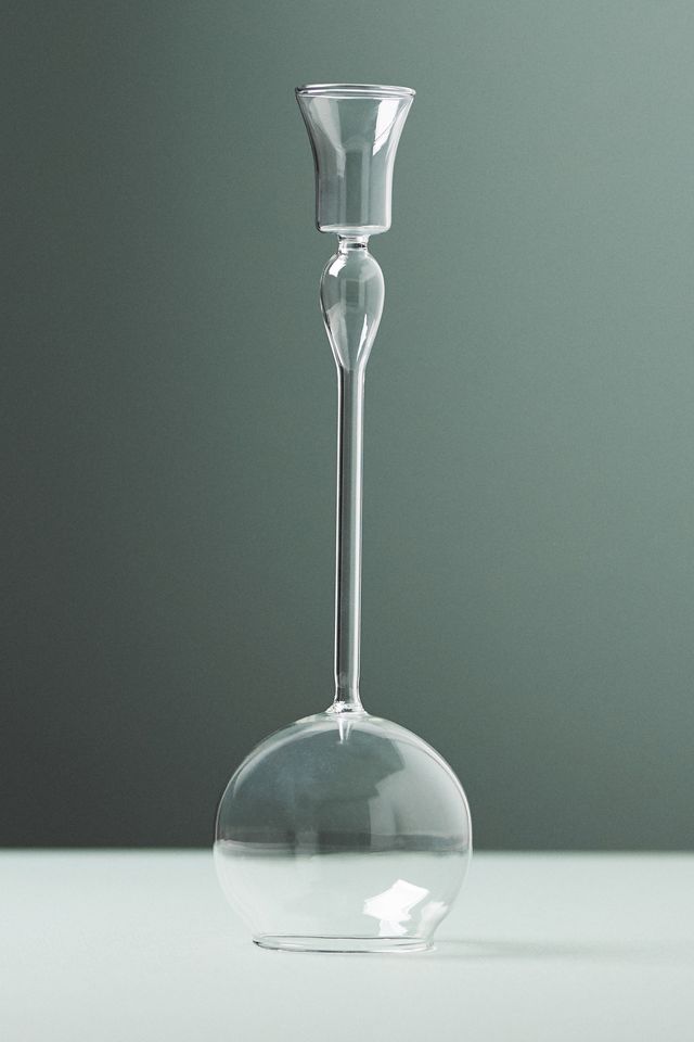 Rylee Borosilicate Glass Candlestick #2