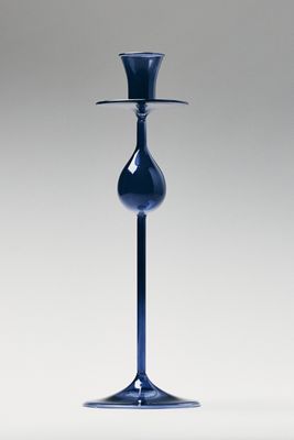 Rylee Borosilicate Glass Candlestick