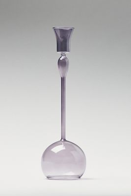 Rylee Borosilicate Glass Candlestick