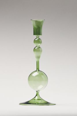Rylee Borosilicate Glass Candlestick
