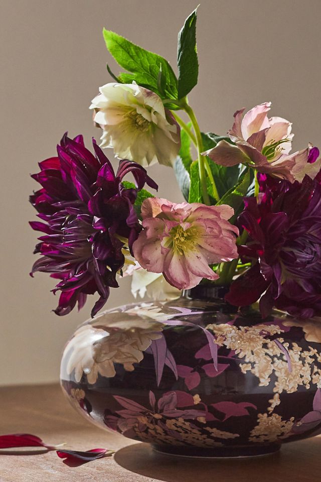 Jade Ceramic Floral Vase #1