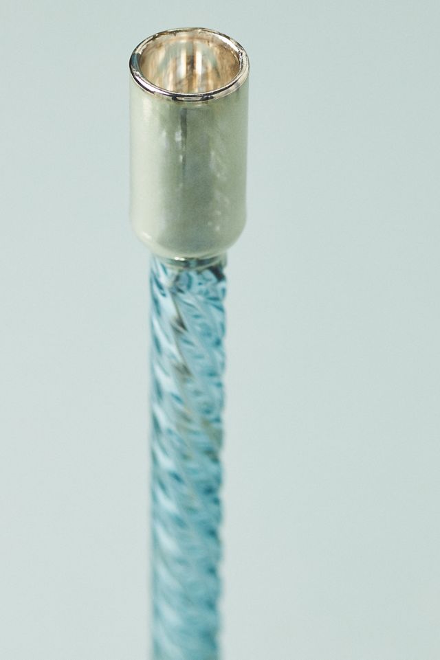 Harper Glass Candlestick Holder #2