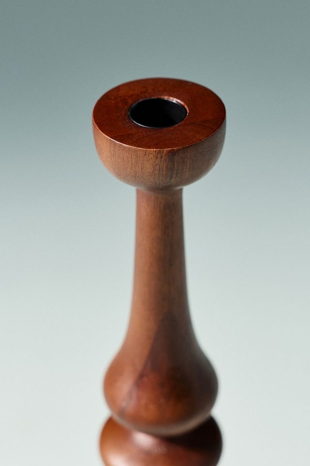 Helen Wooden Candle Holder #5