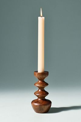 Helen Wooden Candle Holder