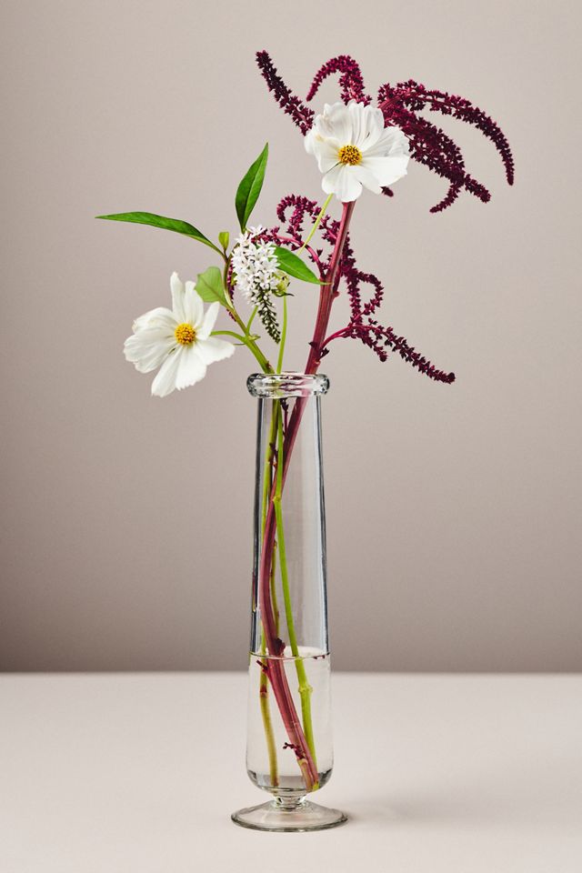 Julia Glass Stem Vase #3