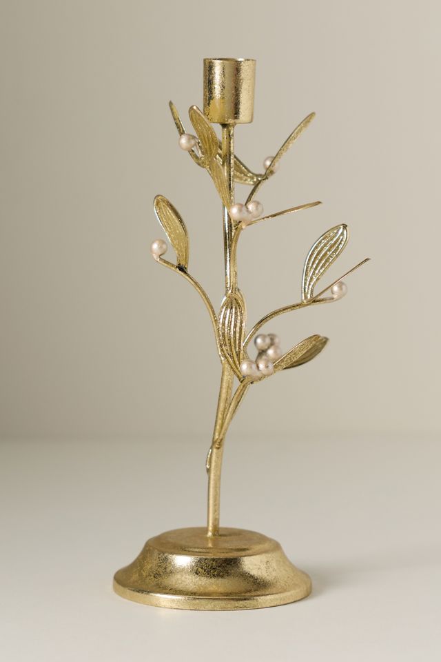 Mistletoe Candle Holder #2