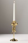 Gold Bow Metal Candleholder