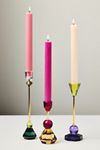 Cut Glass Candleholder