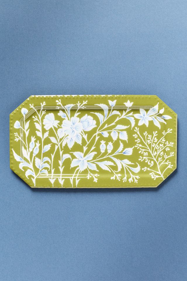 Cottagecore Enamel Tray #1